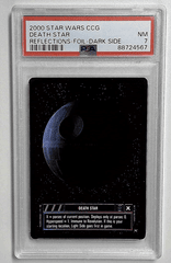 V1158: 2000: DEATH STAR: REFLECTIONS: FOIL: DARK SIDE: PSA 7: NM: 88724567